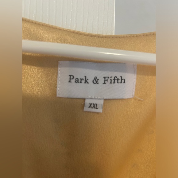 Park & Fifth Rennie Mini Dress in Fields of Gold - Picture 2 of 5